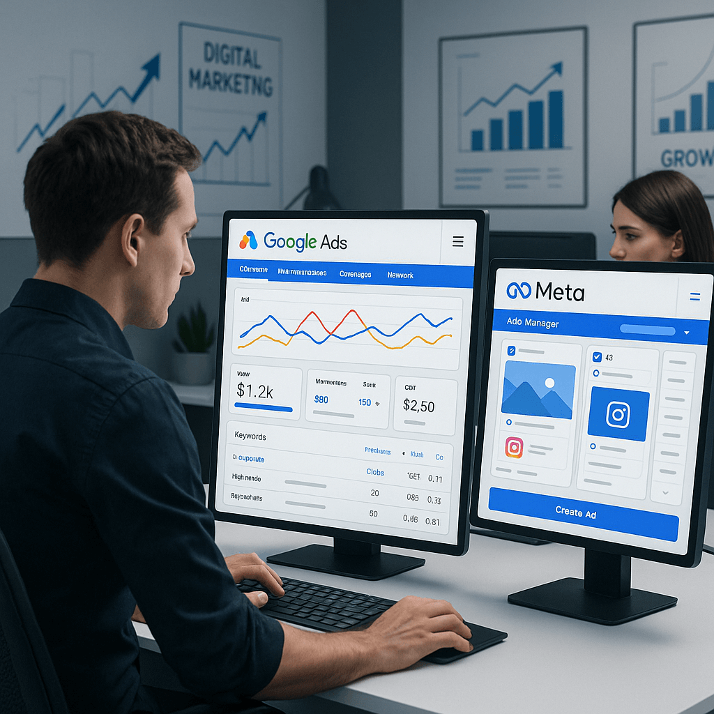 Meta Ads & Google Ads - Clickmatt Pvt Ltd