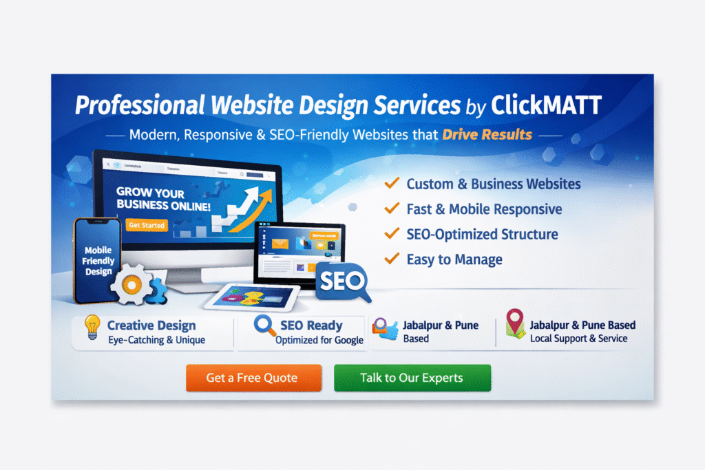 Website Design in Jabalpur, India